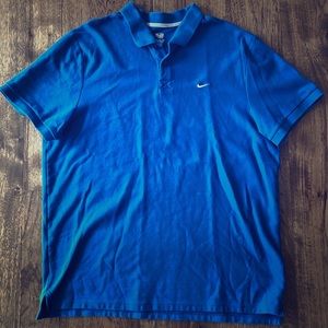 Men’s Nike 3XLT Blue Polo Shirt